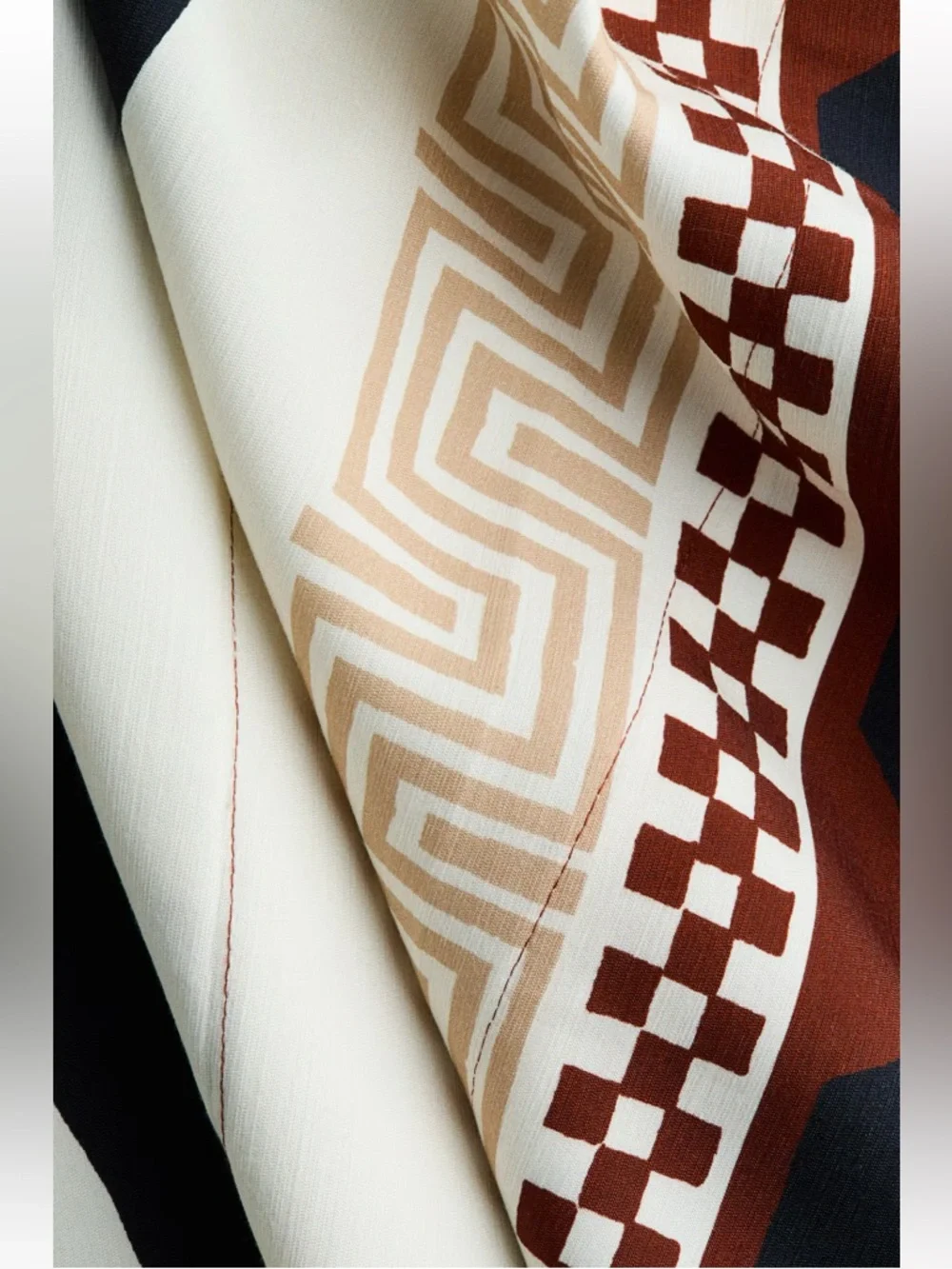New H&M Limited Edition Abstract Print Kaftan Dress - Picture 6 of 7